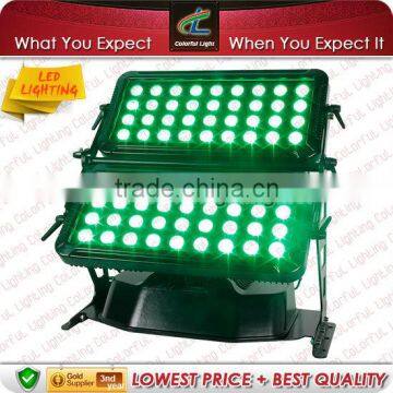 Stable Led Wall Wash Lights 72pcs x 10w RGBW 4 in 1 Outdoor Flood Light