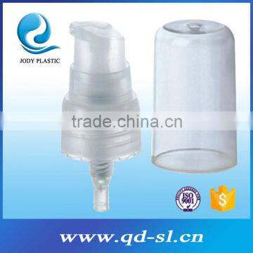 Full AS cap sunscreen facial cream liquid pump for cosmetic packing ,cream pump                        
                                                Quality Choice