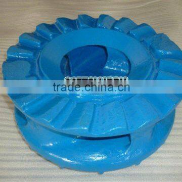 Interchangeable slurry pump centrifugal pump impeller size