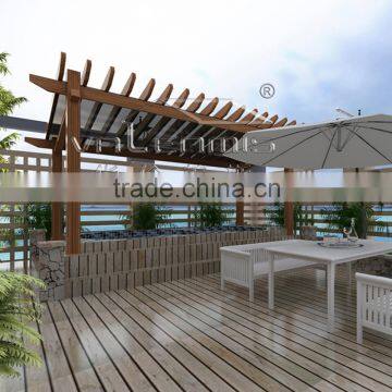 2016 Outdoor Aluminum Frame Garden Pergola