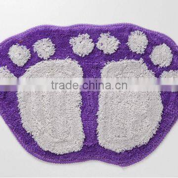 Foot Shape Bath Tufted Mat/carpet photo-3