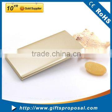Mobile Power Bank - 5000 Mah Ultra-Thin Power Pack / Bank Usb /Power Bank External Battery