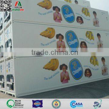 Seafood Reefer Container from Zhanjiang Beihai Haikou to Africa