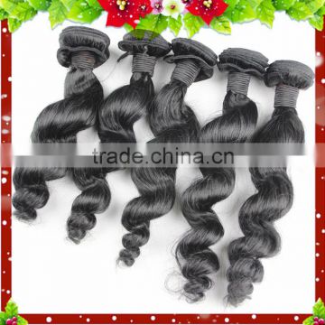 2013 new products Hot Selling brazilian loose wave human hair extensions