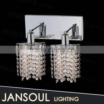 modern decorative  website hot new art deco wall light fixtures k9 crystal chain chandeliers for home