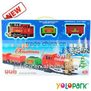 B/O Christmas classical train set ,best Christmas gifts for children