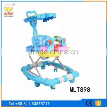 2016 New model high quality round baby walker wholesale/baby walker with safety belt