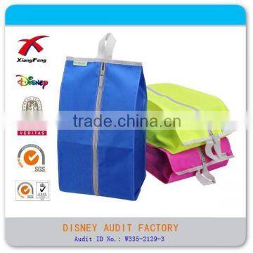 2015 nylon design wholesale shoe bag shoe case