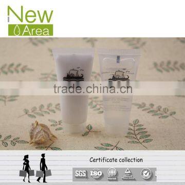 Newarea hotel bathroom amenities bottle 17ml with flip top shampoo bath gel conditioner body lotion