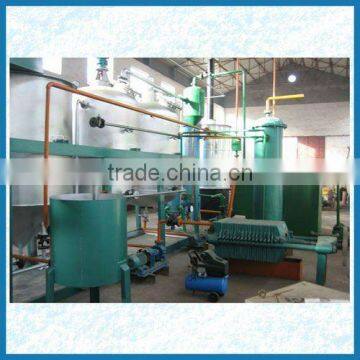 Full automatic crude shea nut oil refinery plant with low consumption