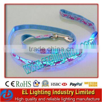 led dog leash/let pet leashes low price