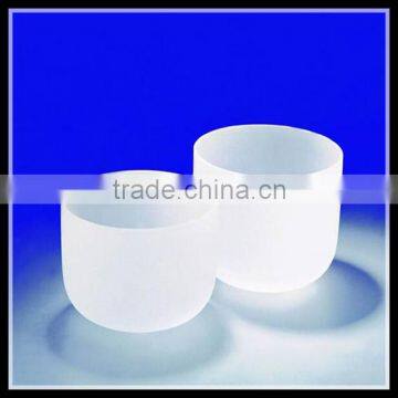 2014 hot sales Fused opaque quartz glass crucible with factory price