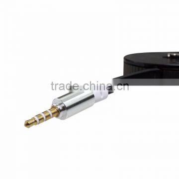 high grade Retractable 3.5mm Audio Cable