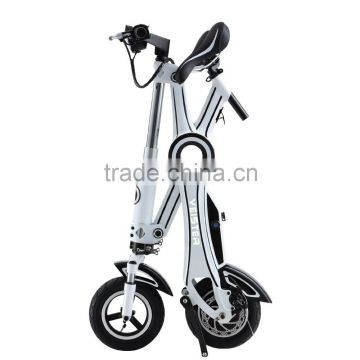 Veister 250W fast mini Folding Electric Bike , Cheap Electric Bicycle