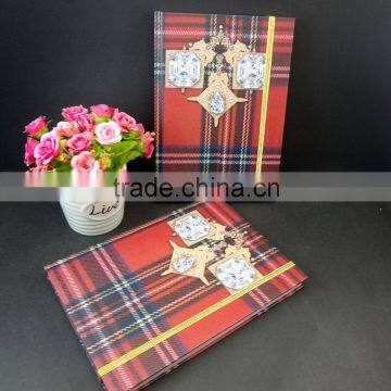 hardcover diary a5 with gold elastic strap