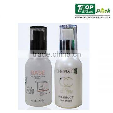 TA02 Oval plastic bottle--airless cosmetic bottles 50ml