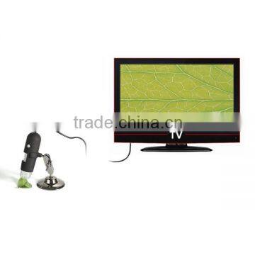 200x Portable TV Digital Microscope with 8 Led Lights