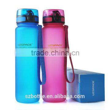 Uzspace 1000ml tritan bottle bpa free for outdoor sports