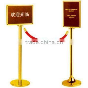 LG-67 SS post and rope sign stand