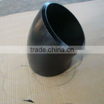 Welding pipe&fittings,ASTM A234 wpb,45deg ,long radius elbow