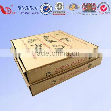 Pizza Box,mini Flute Pizza Carton Box Wholesale Customized Logo Paper Pizza Box Factory photo-6