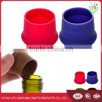 China wholesale silicone bottle stopper, silicone rubber wine bottle stopper