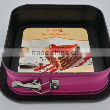 Square Springform Pan With Non-stick Coating photo-2