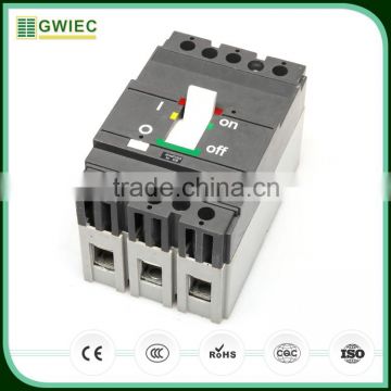 GWIEC Wenzhou Yueqing Overload Protector 4p 380V 15KA Mccb Circuit Breaker 125 Amp