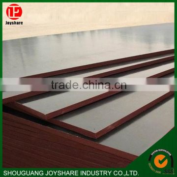 Factory price 18mm red , brown , black film faced plywood on alibaba