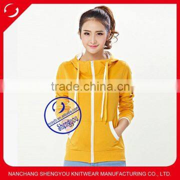 China clothing supplier custom wholesale plain hoodies