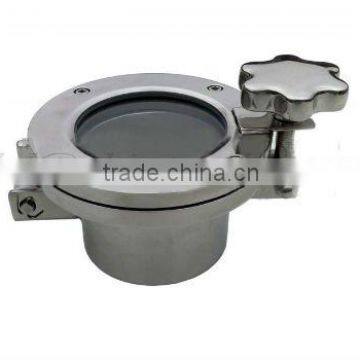 Hot sell sanitary stainless steel quick open type flange sight glass