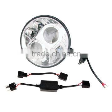 "Wholesale"7" Round LED Head Lamp 48W Car Led Headlights H4 H13 for Jee-p Wrangler Toyota Harley Lan-dRover, Defende-r photo-3