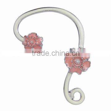 Trending Plant Design Jewelry Vine Shaped Earring With Flower Ear Cuff photo-3