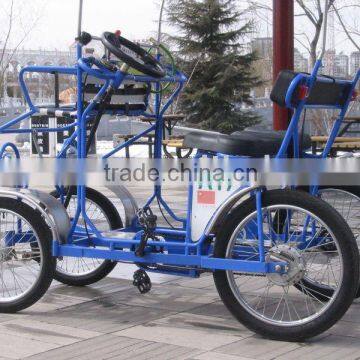BLUE FOUR-WHEEL LEISURE BIKE photo-6