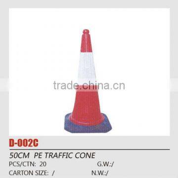 50CM PE Traffic Cone