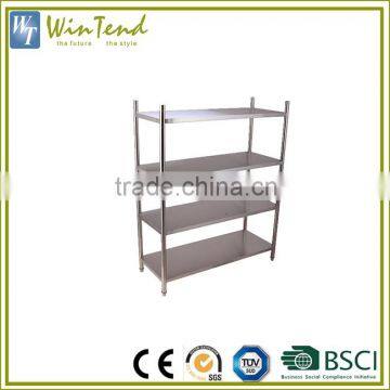 Warehouse storage rack shelving, steel plate storage rack