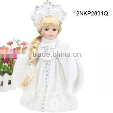 Handmade Real Baby Dolls 12-inch Snowmaid