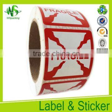 Security Self-adhesive Red Paper Label Sticker photo-6