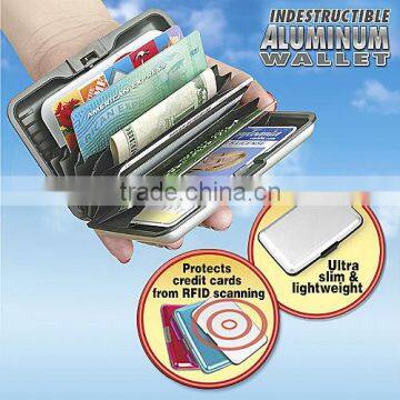 INDESTRUCTIBLE ALUMINUM WALLETS,card guard aluminum wallet