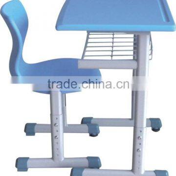 2012 adjustable single student desk and chair