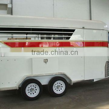 Racing Horse Trailer straight load 2 Horse Float