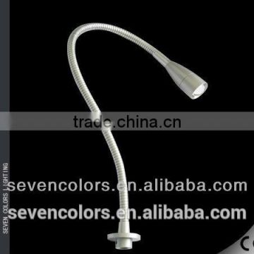 Hot Sale CE&ROHS 1W Led Bedroom Light Felixble Gooseneck(SC-E101A)