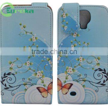 For Samsung s4 new flip pu leather cover