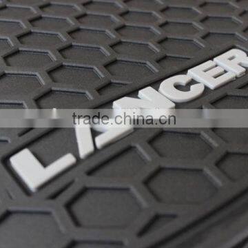 Hot Sale Full Set Type PVC Rubber Car Floor MatsFor MITSUBISHI LANCER photo-3