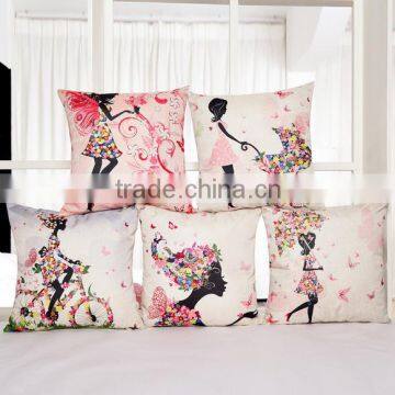 small qtys MOQ photo 3D digital printed cushion cover