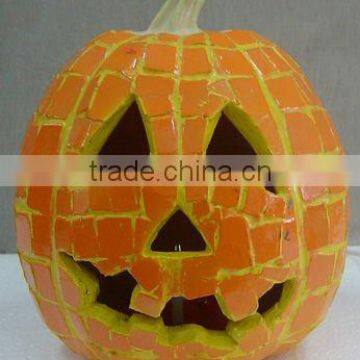 Halloween decoration gift jack-o-lantern look beautiful and unique design of PU hard foam from