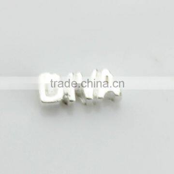 Antique Silver Rectangular Shape Diva Message Floating Charm For DIY Free Shipping