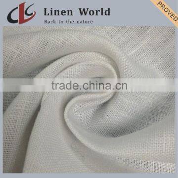 9s Hight Quality Plain Dyed 100%Linen Sheeting Fabric