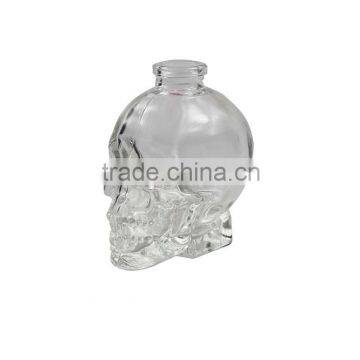 30ml 60ml 120ml Skull Shape Glass dropper bottle For e-juice With Child Proof