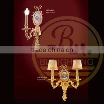 8 inch copper wall lamp for home,baolian copper wall lamp for home